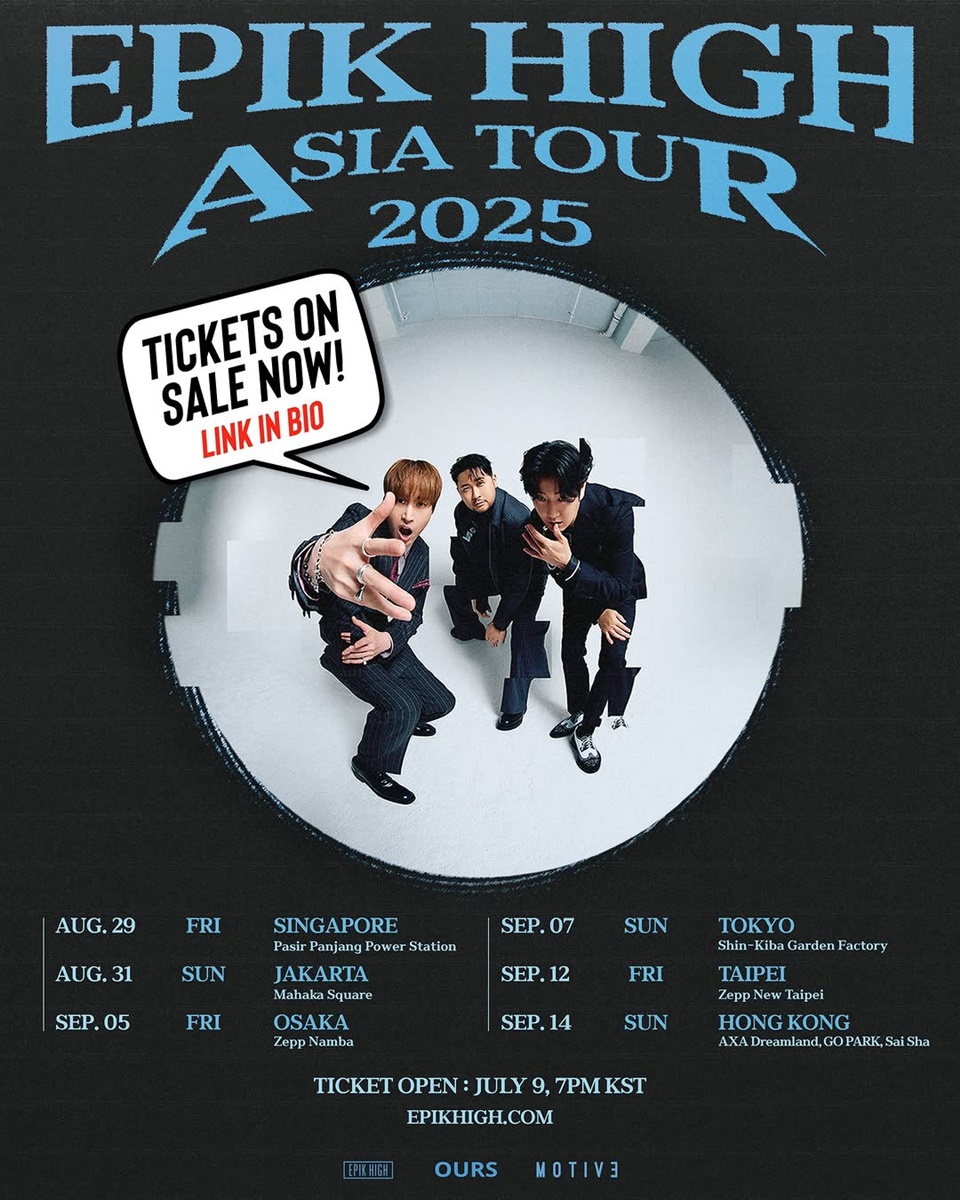 Tablo Epik High Ungkap Jadwal Tur Asia [Instagram]